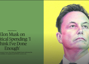 Elon Musk: “Siyasi harcamalarda yeterince katkı yaptım”